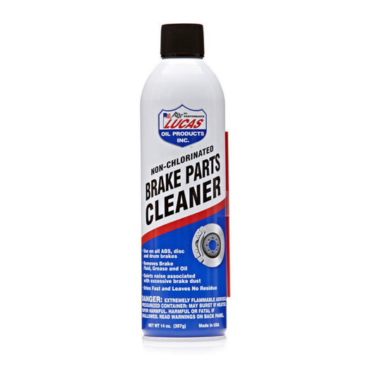 Lucas Oil Non-Chlorinated Brake Parts Cleaner - 14oz Can, 6 Pack