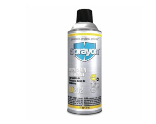 Sprayon Moly Chain Lubricant - 11oz can, 12 Pack