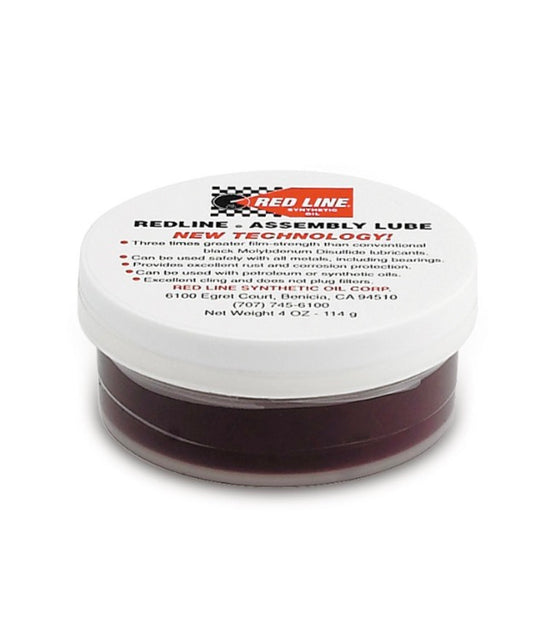 RedLine Synthetic Assembly Lubricant - 4oz Tub, Pack of 5