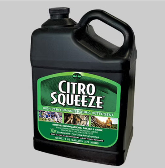 CitroSqueeze® Race Gear & PPE Cleaner Detergent - 1 Gallon Jug