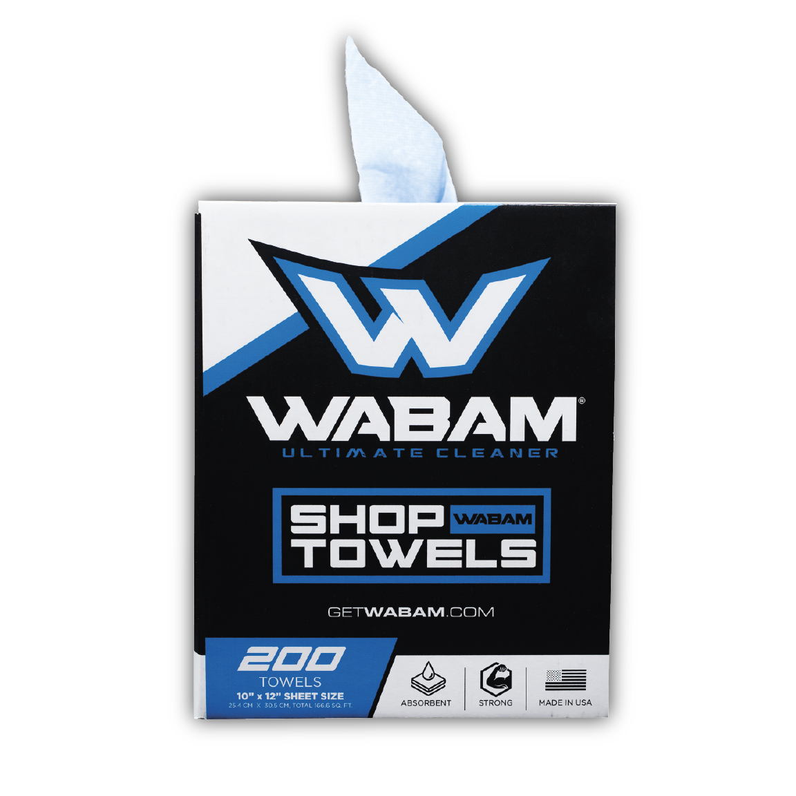 200CT SHOP TOWELS (8 BOXES)