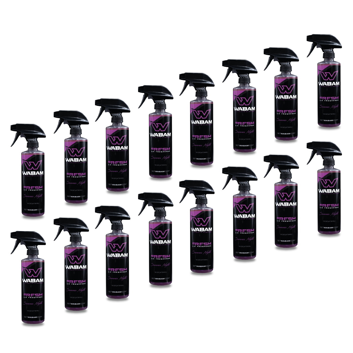 WABAM FRESH - SUMMER NIGHTS - 16oz (16 bottles)
